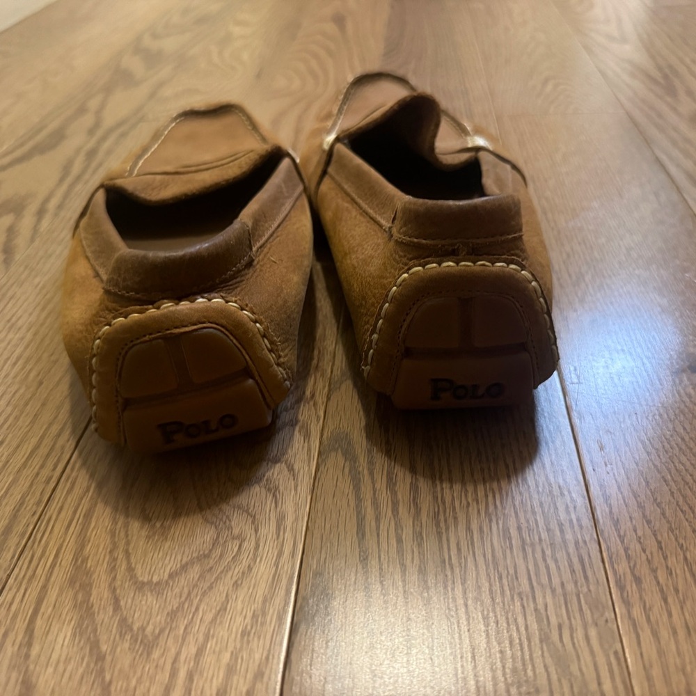 Polo Ralph Lauren Telly Leather Penny Loafers – Men’s Size 10.5 - Picture 4 of 8
